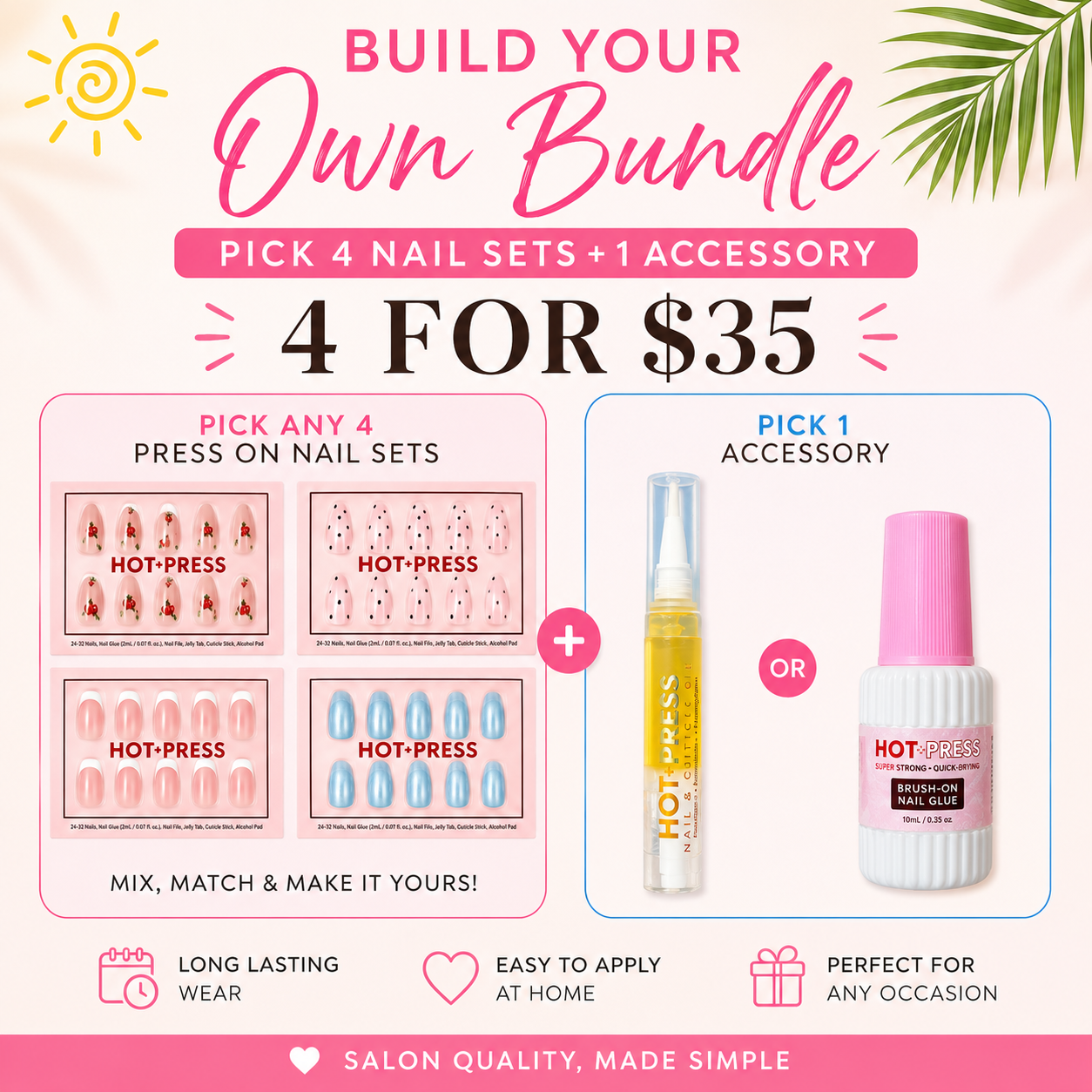 build your own nail bundle
