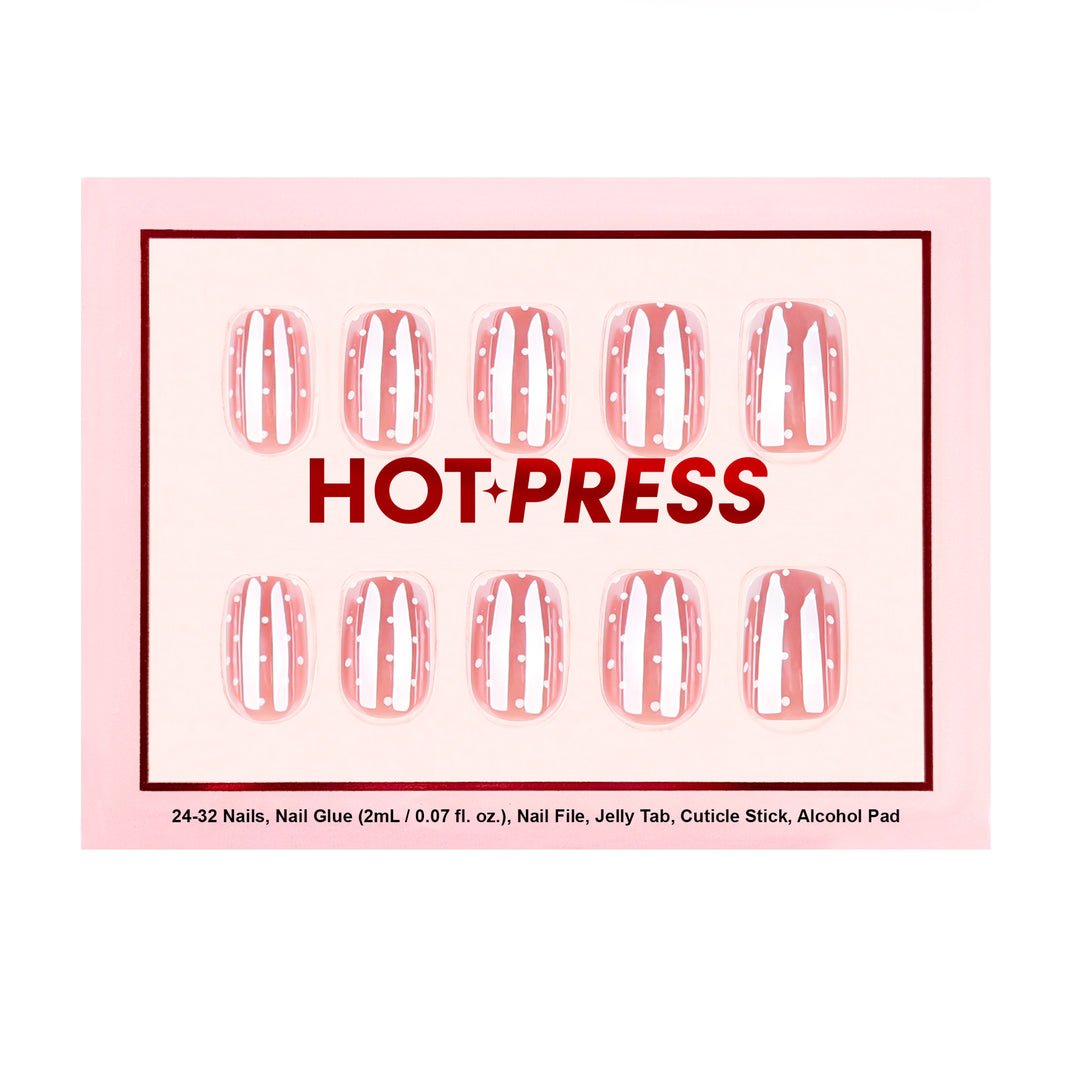 Glazed White Dots