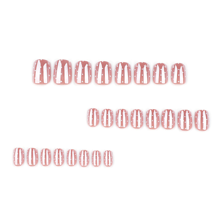 Glazed White Dots