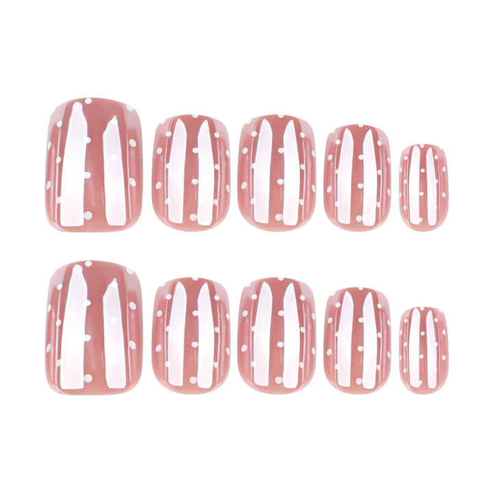Glazed White Dots