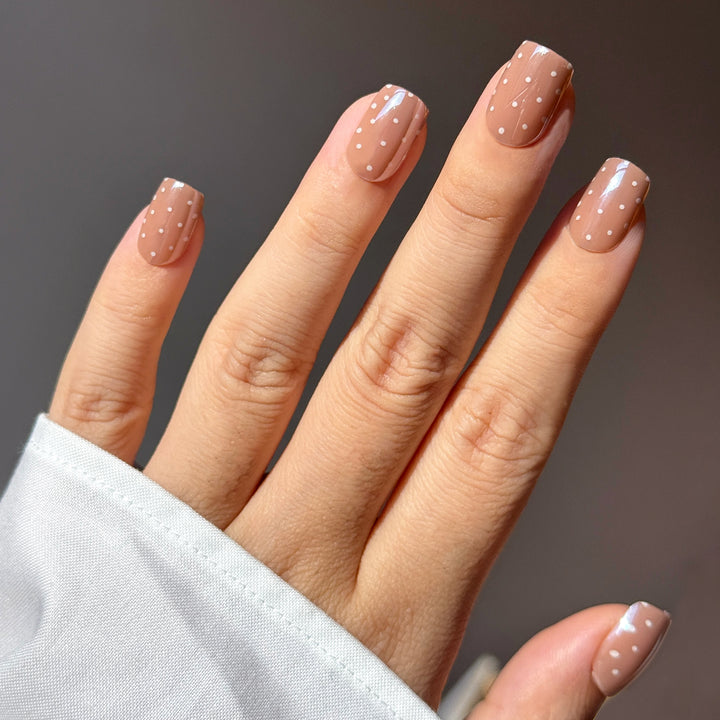 Glazed White Dots
