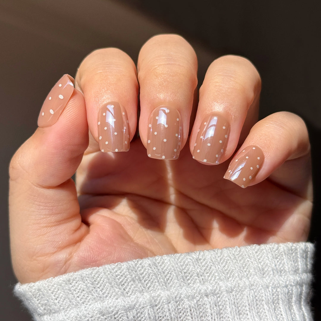 Glazed White Dots