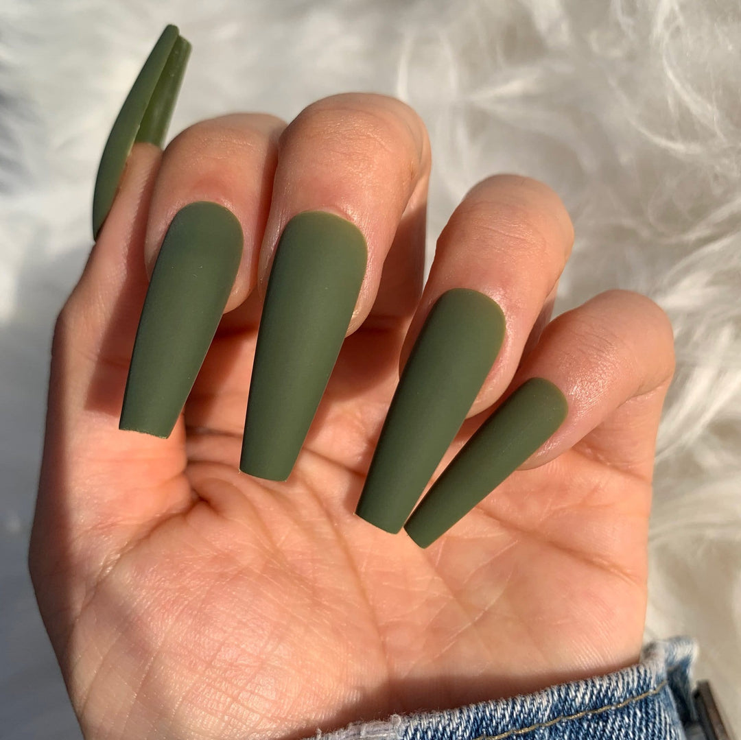Army Green - Long Coffin