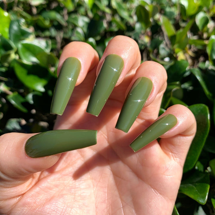 Army Green - Long Coffin